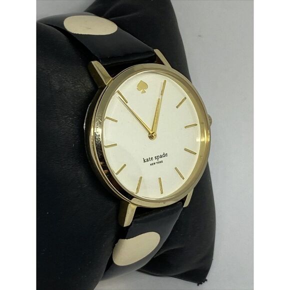 Kate Spade Metro 0173 Women's Black Leather Analog Dial Quartz Watch WO451 - Picture 5 of 12